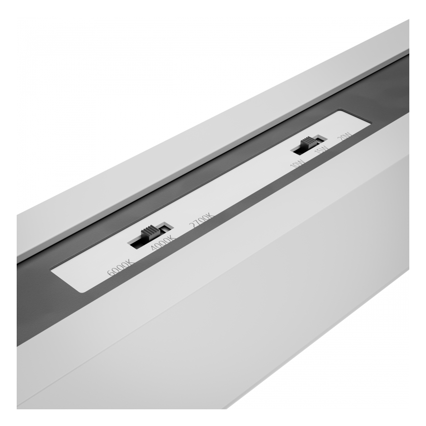 Brilagi - LED Deckenaufbauleuchte FULLDAY LED/10/15/20W/230V 2700/4000/6000K 60 cm UGR19 weiß