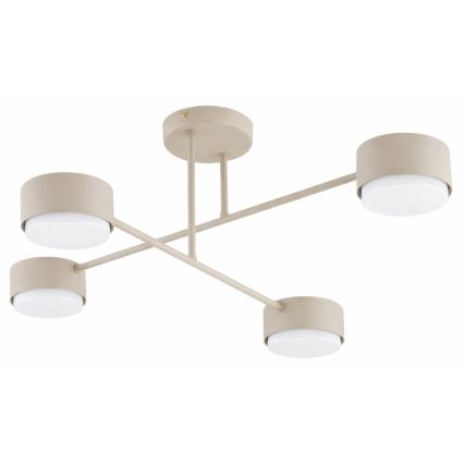 Brilagi - LED-Aufbau-Deckenleuchte MONO 4xGX53/13W/230V, beige