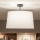 Brilagi - LED Aufbaudeckenleuchte CERIA 1xE27/60W/230V Ø 45 cm schwarz/weiß