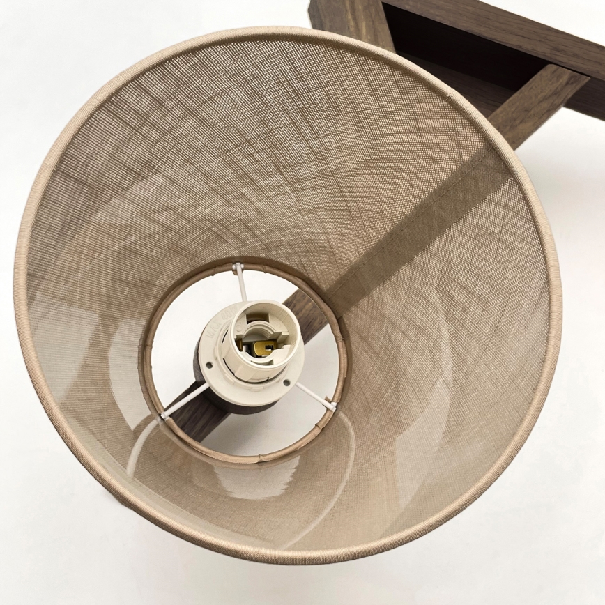 Brilagi - LED Aufgesetzte Deckenleuchte ANTHONY 3xE14/40W/230V Eiche/Nussbaum/Beige