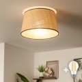 Brilagi - LED-Aufbauleuchte CERIA 1xE27/40W/230V Ø 35 cm beige