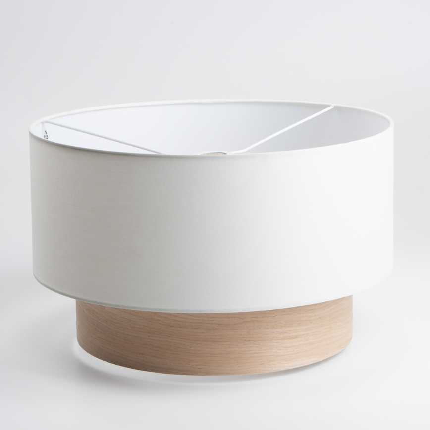 Brilagi - LED-Aufbauleuchte CERIA 1xE27/40W/230V Ø 50 cm weiß/beige