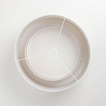 Brilagi - LED-Aufbauleuchte CERIA 1xE27/40W/230V Ø 50 cm weiß/beige