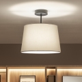 Brilagi - LED-Aufbauleuchte CERIA 1xE27/60W/230V Ø 30 cm schwarz/grau