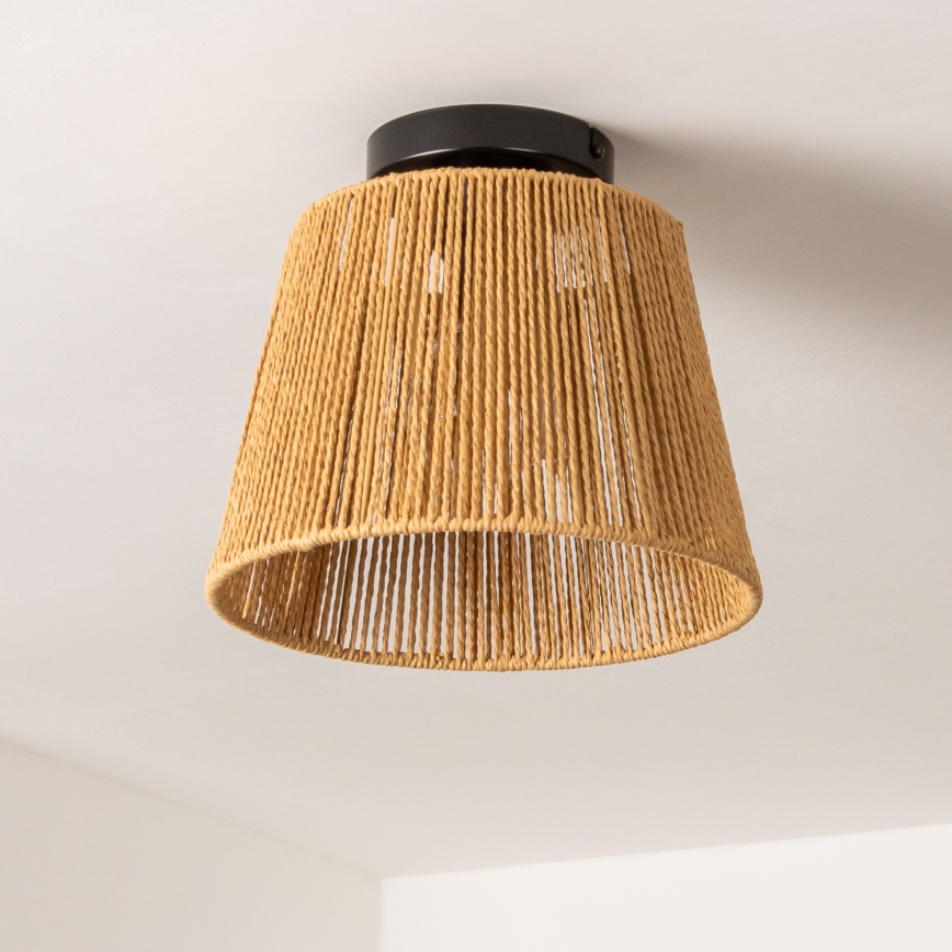 Brilagi - LED-Aufbauleuchte CERIA BOHO 1xE27/40W/230V Ø 28 cm braun