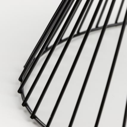 Brilagi - LED-Aufbauleuchte CERIA WIRE 1xE27/40W/230V, Ø 30 cm, schwarz/Eiche