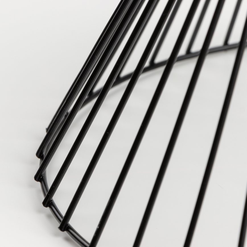 Brilagi - LED-Aufbauleuchte CERIA WIRE 1xE27/40W/230V, Ø 30 cm, schwarz/Eiche