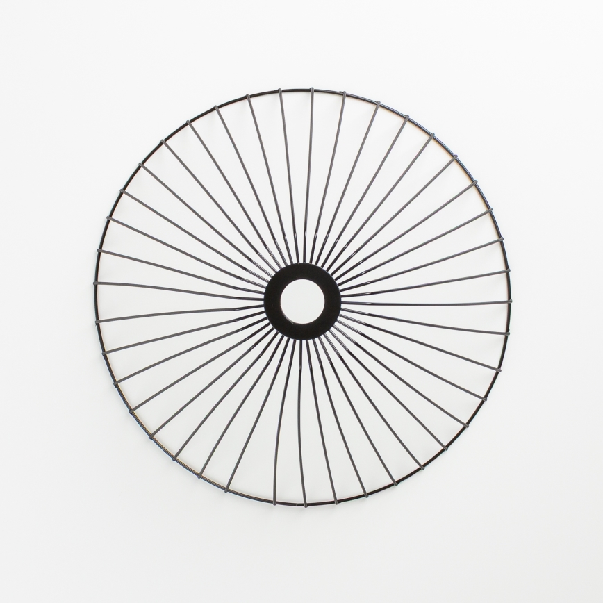 Brilagi - LED-Aufbauleuchte CERIA WIRE 1xE27/40W/230V Ø 45 cm schwarz