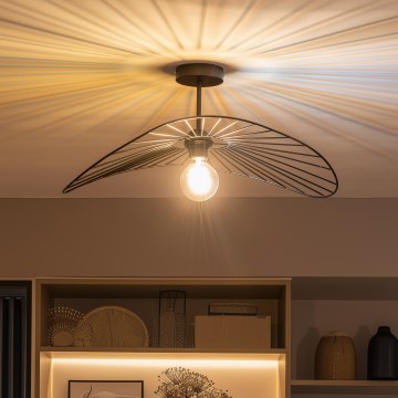 Brilagi - LED-Aufbauleuchte CERIA WIRE 1xE27/60W/230V 40x56 cm schwarz