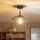 Brilagi - LED-Aufbauleuchte CERIA WIRE 1xE27/60W/230V Ø 26 cm schwarz