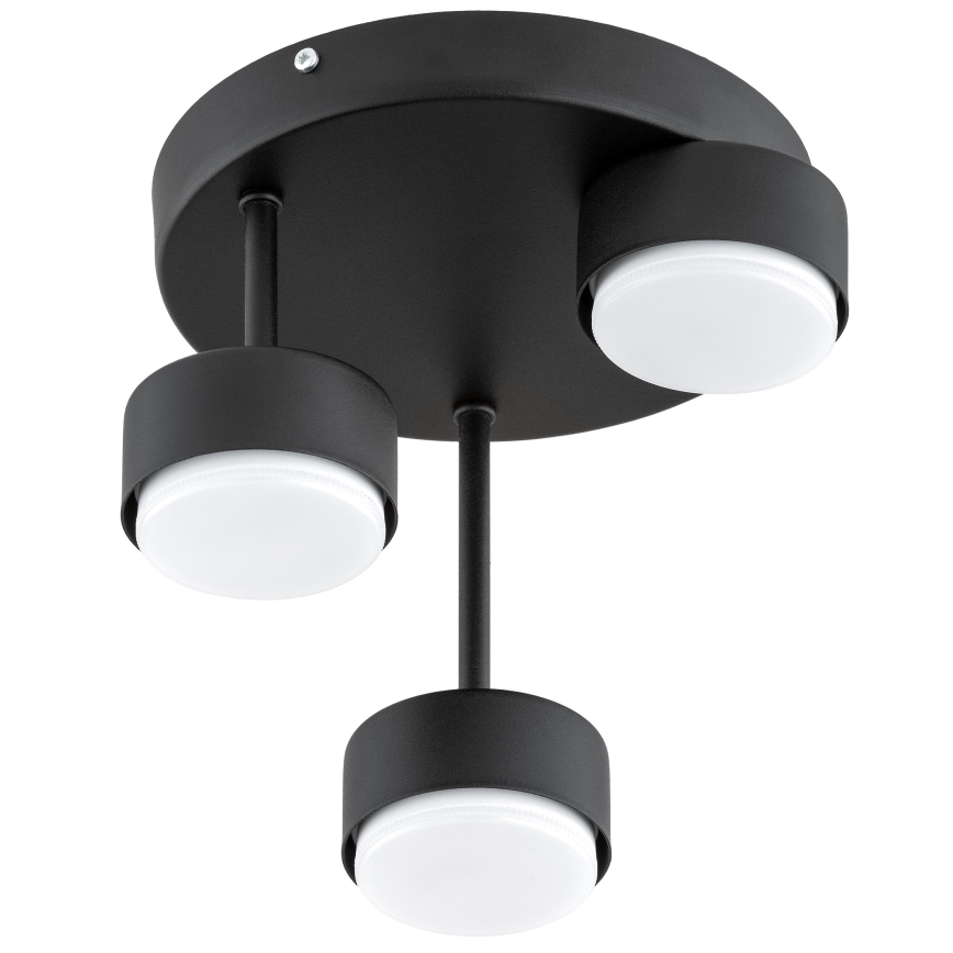 Brilagi - LED-Aufbauleuchte MONO 3xGX53/30W/230V schwarz