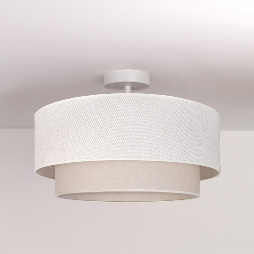 Brilagi - LED aufgesetzte Deckenleuchte BOHO ECO 1xE27/10W/230V Ø 40 cm creme