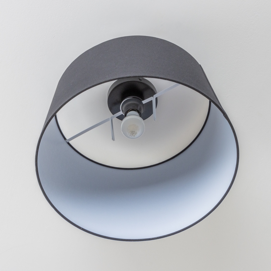 Brilagi - LED Aufgesetzte Deckenleuchte CERIA 1xE27/40W/230V Ø 45 cm schwarz