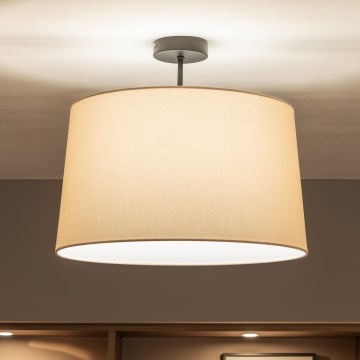 Brilagi - LED Aufgesetzte Deckenleuchte CERIA 1xE27/60W/230V Ø 45 cm schwarz/beige