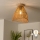 Brilagi - LED-Aufgesetzte Deckenleuchte CERIA BOHO 1xE27/40W/230V Ø 30 cm braun/Eiche