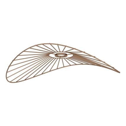 Brilagi - LED Aufgesetzte Deckenleuchte CERIA WIRE 1xE27/40W/230V 40x56 cm Bronze/Eiche