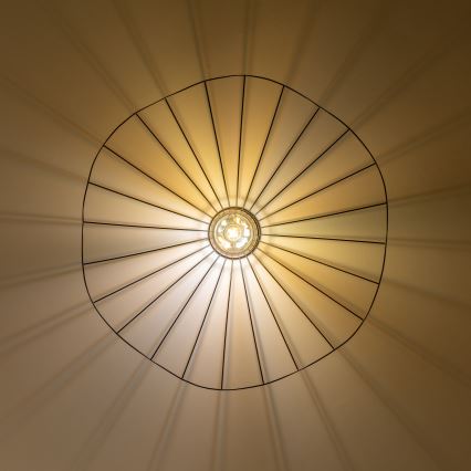 Brilagi - LED aufgesetzter Deckenleuchter CERIA WIRE 1x E27/40W/230V Ø 80 cm schwarz