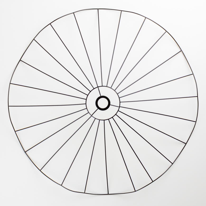 Brilagi - LED aufgesetzter Deckenleuchter CERIA WIRE 1x E27/40W/230V Ø 80 cm schwarz