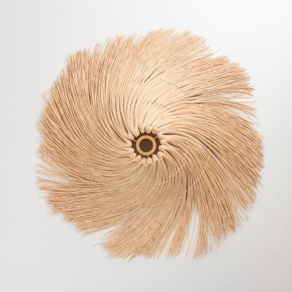 Brilagi - LED-Aufputz-Deckenleuchte CERIA BOHO 1xE27/40W/230V Ø 70 cm Rattan