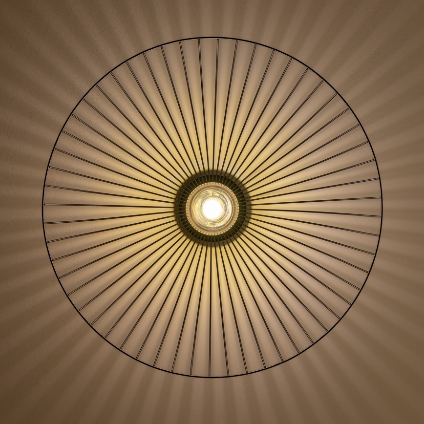 Brilagi - LED-Aufputz-Deckenleuchte CERIA WIRE 1xE27/40W/230V Ø 60 cm schwarz