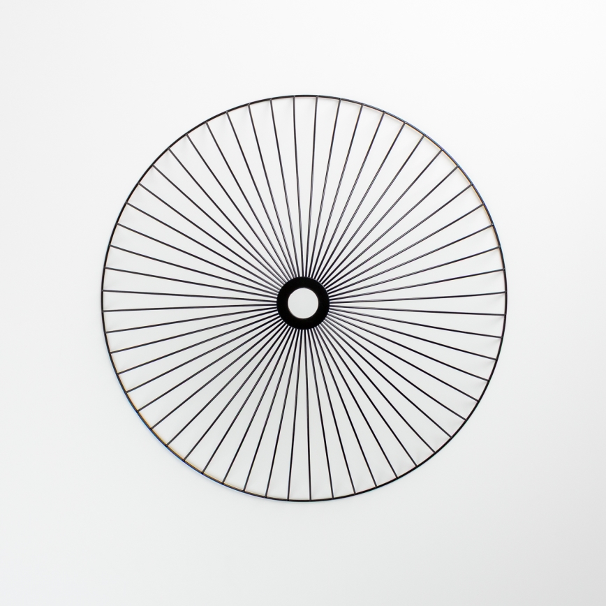 Brilagi - LED-Aufputz-Deckenleuchte CERIA WIRE 1xE27/40W/230V Ø 60 cm schwarz