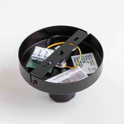 Brilagi - LED-Aufputz-Deckenleuchte CERIA WIRE 1xE27/40W/230V Ø 60 cm schwarz