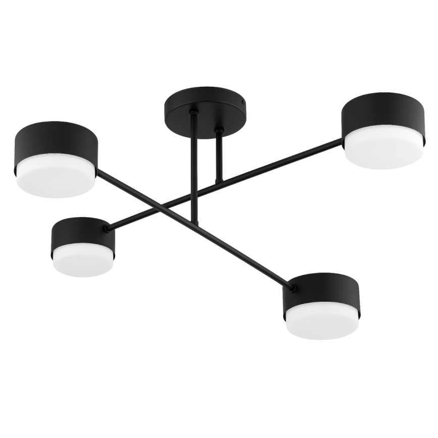 Brilagi - LED Aufputz-Deckenleuchte MONO 4xGX53/13W/230V schwarz