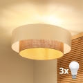 Brilagi - LED Aufputz-Deckenleuchter BOHO STYLE 3xE27/15W/230V Ø 80 cm
