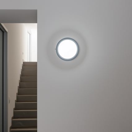 Brilagi - LED Außen-Deckenleuchte LED/13W/230V Ø 17 cm IP54 Anthrazit