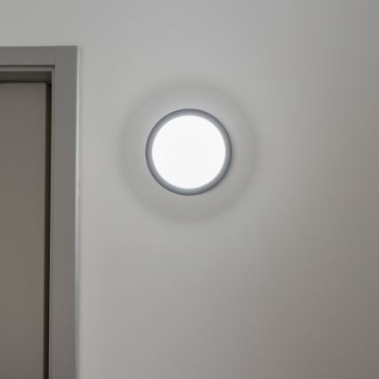 Brilagi - LED Außen-Deckenleuchte LED/20W/230V Ø 23 cm IP54 Anthrazit