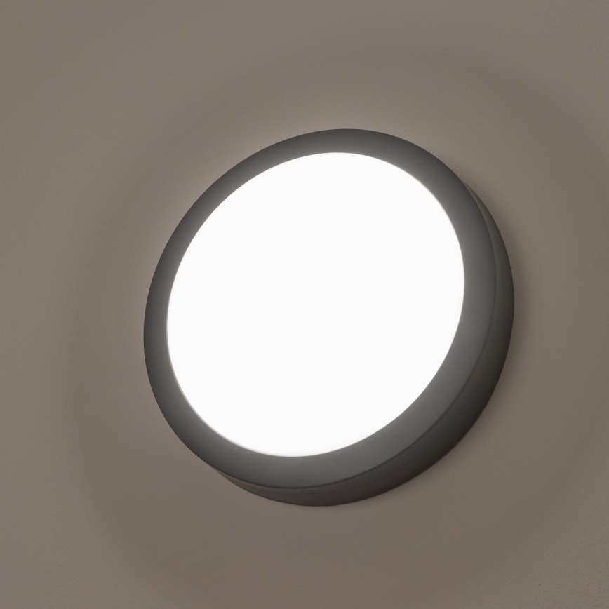 Brilagi - LED Außen-Deckenleuchte LED/20W/230V Ø 23 cm IP54 Anthrazit