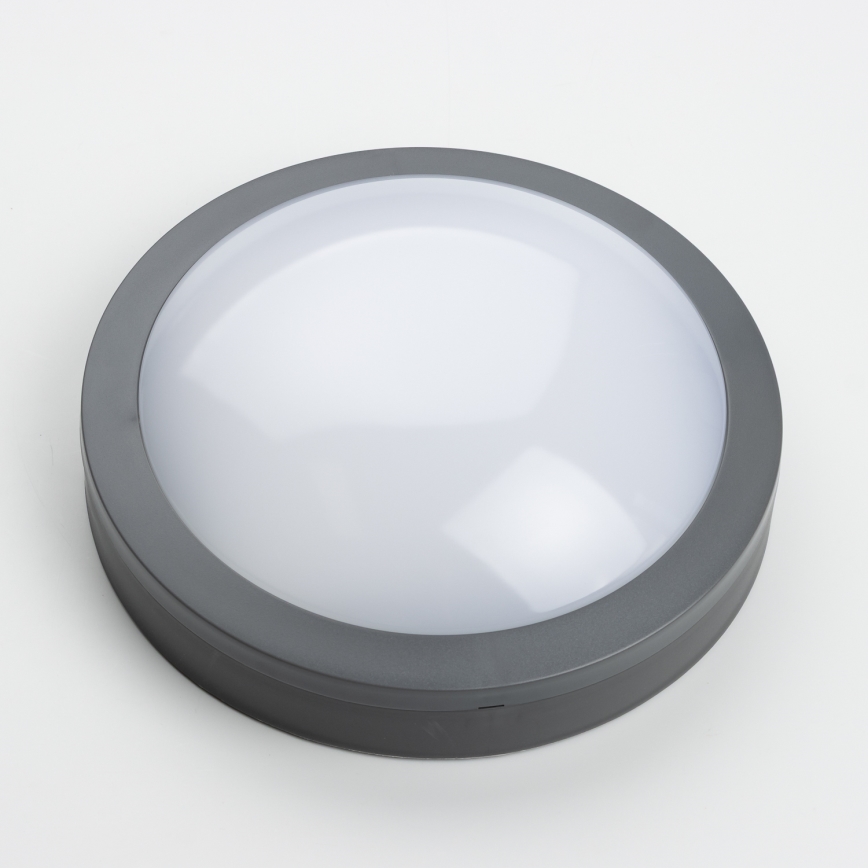 Brilagi - LED Außen-Deckenleuchte LED/20W/230V Ø 23 cm IP54 Anthrazit