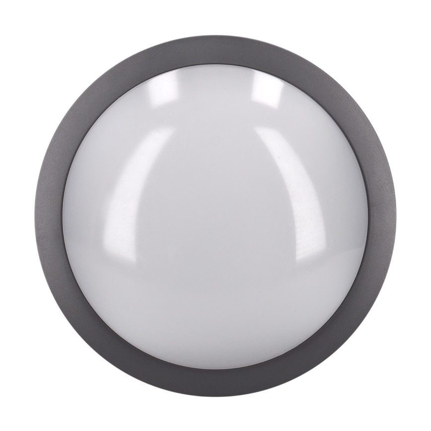 Brilagi - LED Außen-Deckenleuchte LED/20W/230V Ø 23 cm IP54 Anthrazit