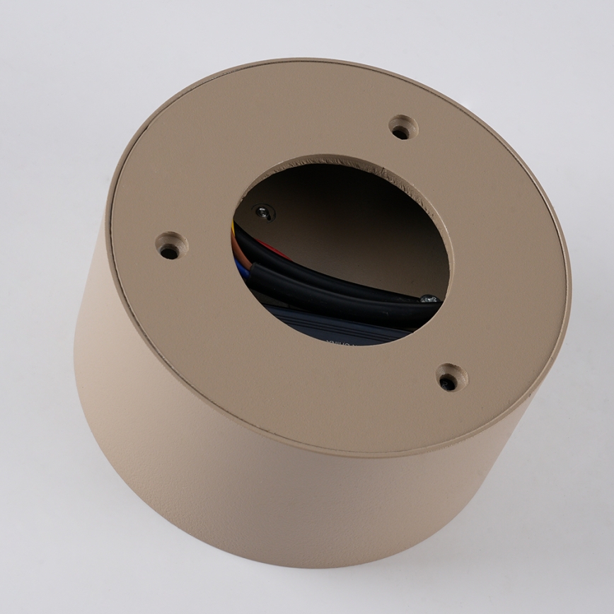 BRILAGI - LED-Außen-Deckenleuchte FORIS LED/14W/230V Ø 12 cm beige IP44