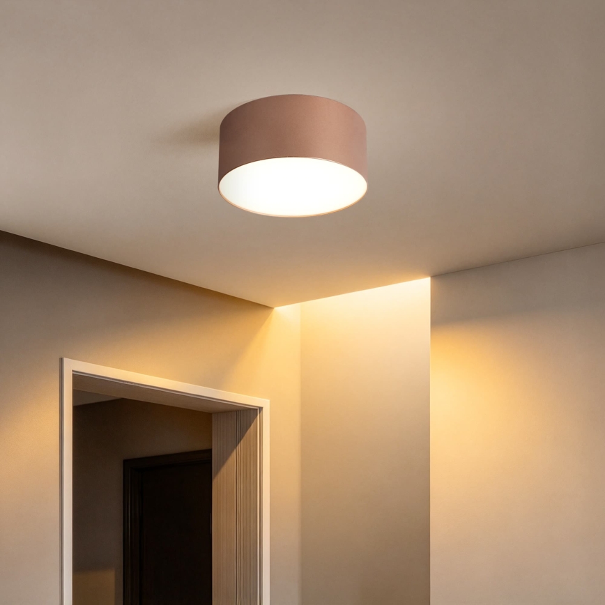 BRILAGI - LED Außen-Deckenleuchte FORIS LED/14W/230V Ø 12 cm bronzefarben IP44