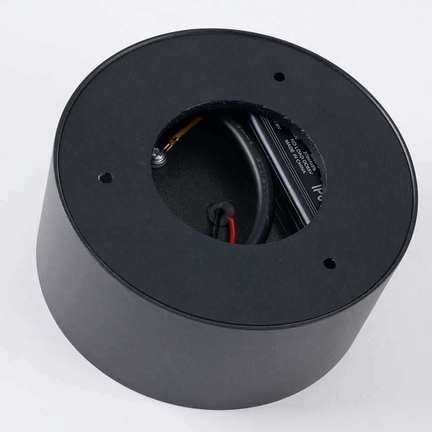 BRILAGI - LED-Außen-Deckenleuchte FORIS LED/14W/230V Ø 12 cm schwarz IP44