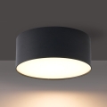 BRILAGI - LED Außen-Deckenleuchte FORIS LED/20W/230V Ø 15 cm schwarz IP44
