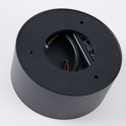 BRILAGI - LED Außen-Deckenleuchte FORIS LED/9W/230V Ø 9 cm schwarz IP44