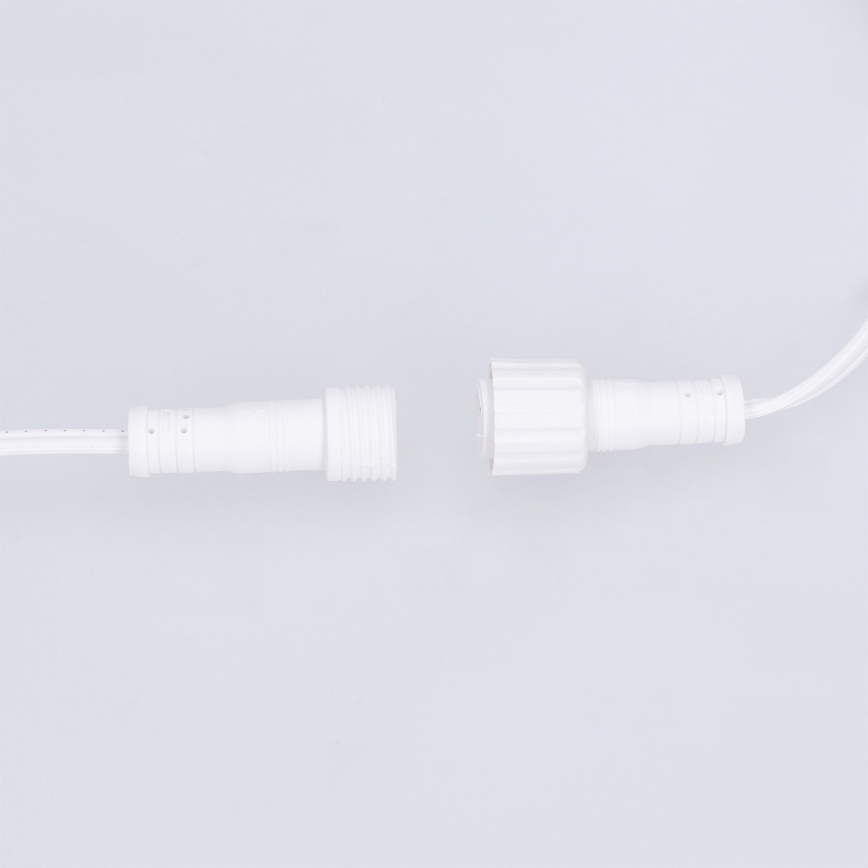 Brilagi - LED-Außen-Lichterkette GIRLANDA 25xE12/0,8W/230V 20m weiß IP44 warmweiß