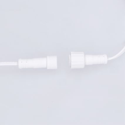 Brilagi - LED-Außen-Dekorations-Lichterkette GIRLANDA 25xE12/0,8W/230V 20m weiß IP44 warmweiß