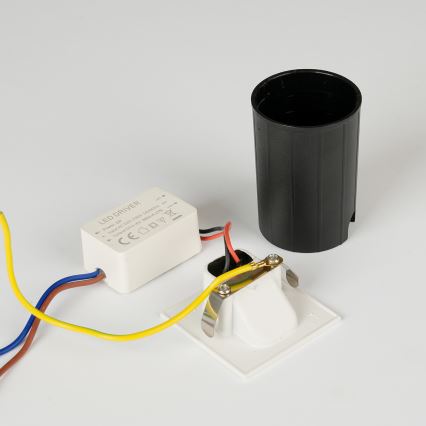 Brilagi - LED Außen-Einbauleuchte STAIRDOT LED/2W/230V weiß IP65 eckig