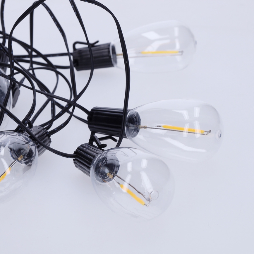 Brilagi - LED-Außen-Lichterkette 10xLED/3xAA 3,2 m IP44 warmweiß