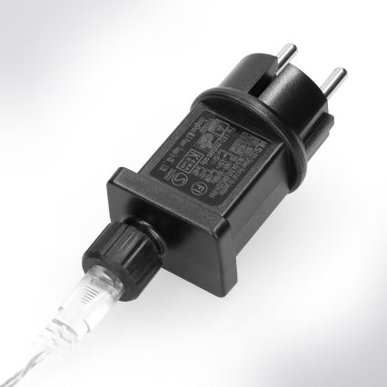 Brilagi - LED-Außen-Lichterkette, 150 LEDs, 5 m, IP44, kaltweiß, Feuerwerks-Effekt