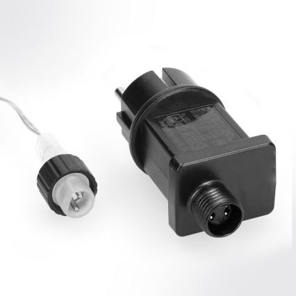 Brilagi - LED-Außen-Lichterkette, 150 LEDs, 5 m, IP44, kaltweiß, Feuerwerks-Effekt