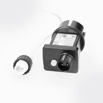 Brilagi - LED-Außen-Lichterkette 200 LEDs / 8 Funktionen 13 m IP44 warmweiß Eiszapfen