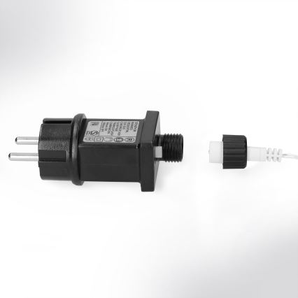 Brilagi - LED-Außen-Lichterkette 200 LEDs / 8 Funktionen 13 m IP44 warmweiß Eiszapfen