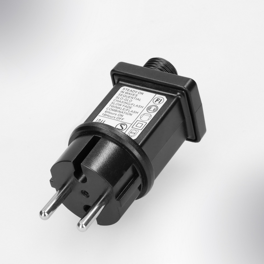 Brilagi - LED Außen-Lichterkette 200xLED/8 Funktionen 13m IP44 kaltweiß Eiszapfen