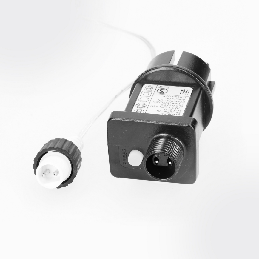 Brilagi - LED Außen-Lichterkette 200xLED/8 Funktionen 13m IP44 kaltweiß Eiszapfen