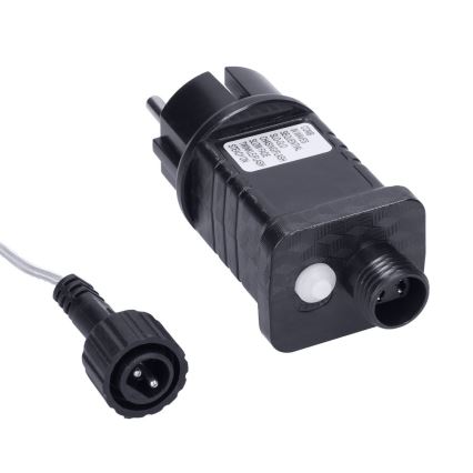 Brilagi - LED-Lichterkette für den Außenbereich, 360 LEDs / 8 Funktionen, 14 m, IP44, warmweiß, Eiszapfen