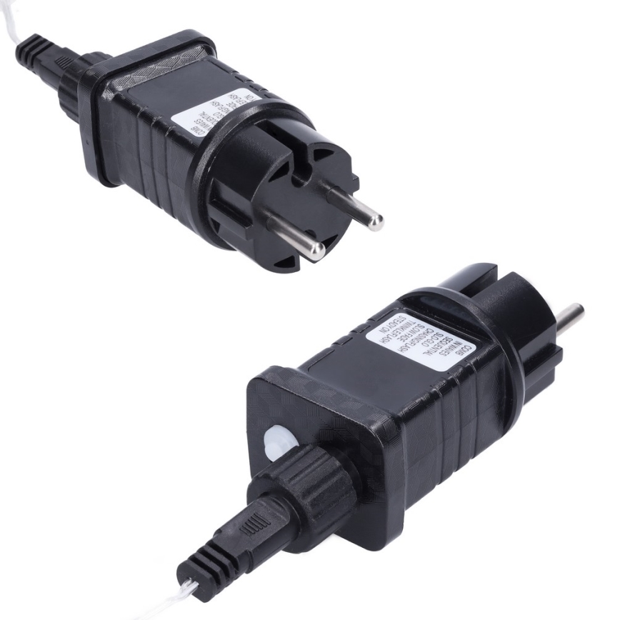 Brilagi - LED-Lichterkette für den Außenbereich, 360 LEDs / 8 Funktionen, 14 m, IP44, warmweiß, Eiszapfen